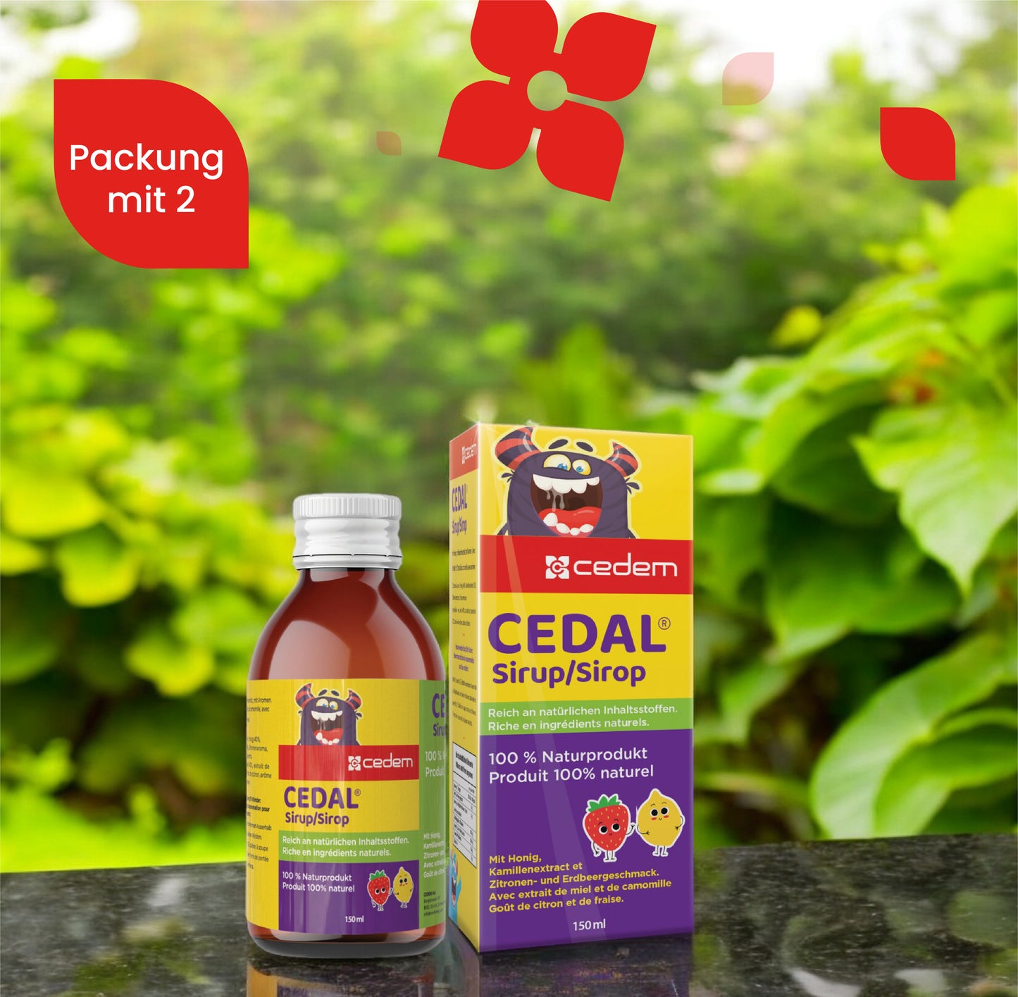 CEDEM CEDAL Sirup - 2er-Pack